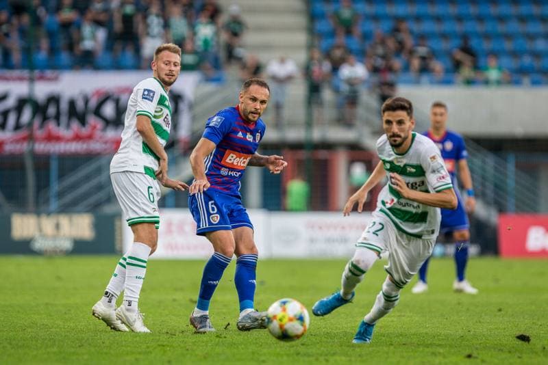Football. PKO BP Ekstraklasa. Piast Gliwice - Lechia Gdansk. 31.08.2019