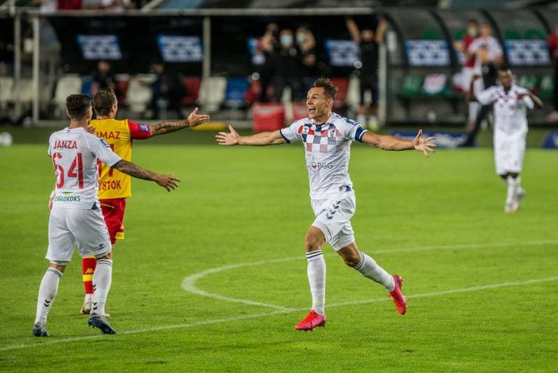 Football. Fortuna Puchar Polski. Gornik Zabrze - Jagiellonia Bialystok. 13.08.2020