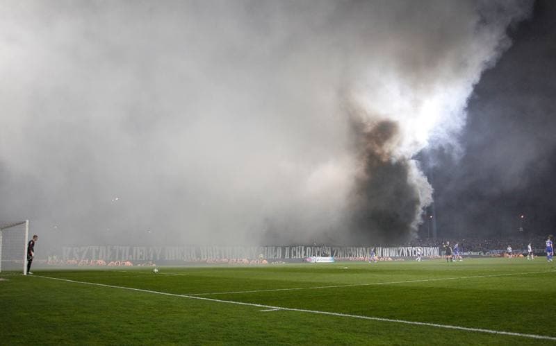 Football. T-Mobile Ekstraklasa. Ruch Chorzow - Legia Warsaw. 24.04.2015
