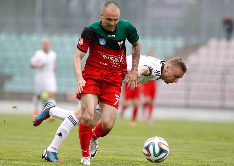 Football. I Liga. GKS Tychy - Pogon Siedlce. 09.05.2015