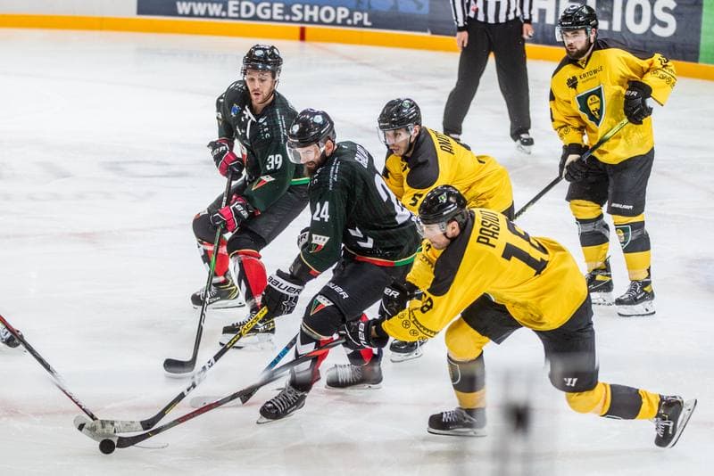 Ice Hockey. Polska Hokej Liga. GKS Katowice - GKS Tychy. 23.10.2020