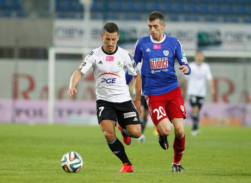 Football. T-Mobile Ekstraklasa. Piast Gliwice - GKS Belchatow. 19.05.2015