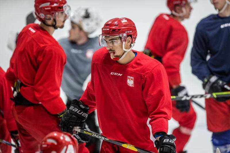Ice Hockey. Poland national team. Training. 02.11.2020