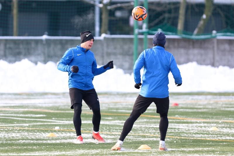 Football. Ruch Chorzow. Training. 08.01.2024