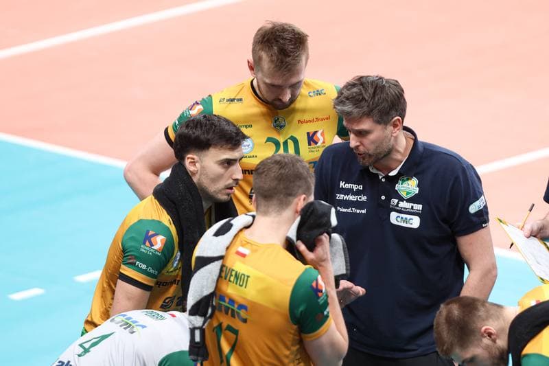 Volleyball. CEV Volleyball Cup. Aluron CMC Warta Zawiercie - Allianz Milano. 10.01.2024