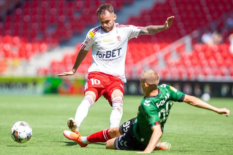 Football. Fortuna I Liga. GKS Tychy - LKS Lodz. 24.07.2022
