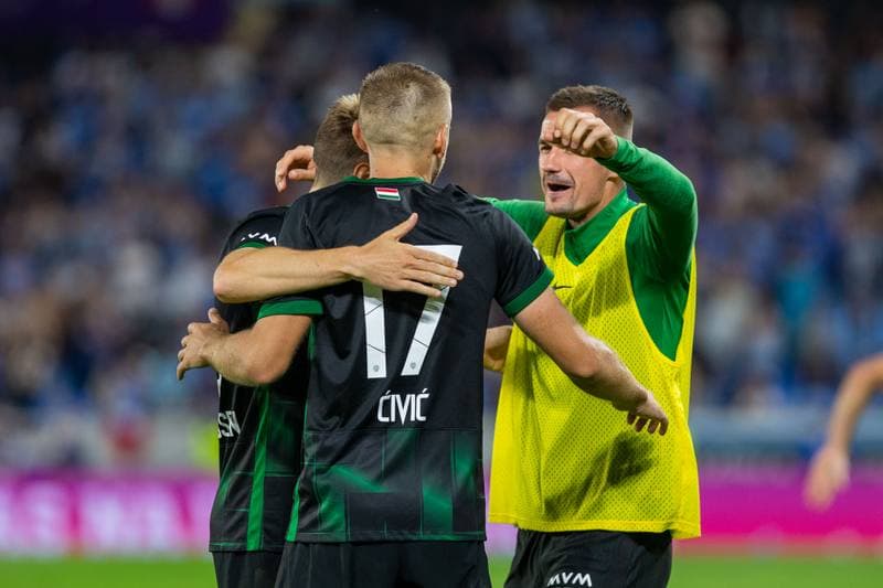 Football. UEFA Champions League. Slovan Bratislava - Ferencvaros. 27.07.2022