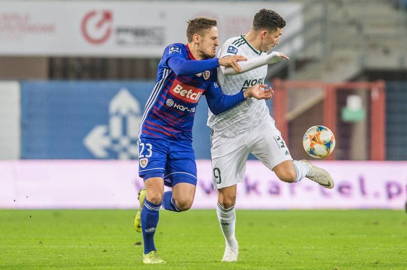 Football. PKO BP Ekstraklasa. Piast Gliwice - Slask Wroclaw. 30.11.2019