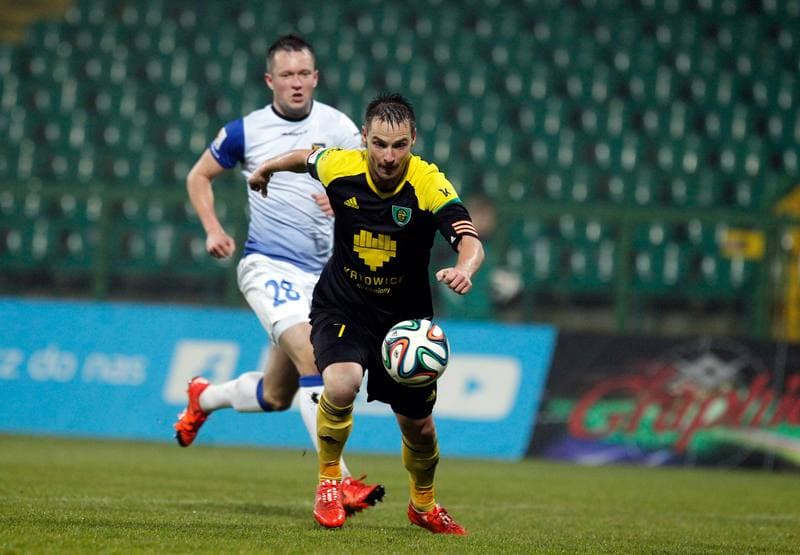 Football. Polish Cup. GKS Katowice - Zawisza Bydgoszcz. 16.10.2013