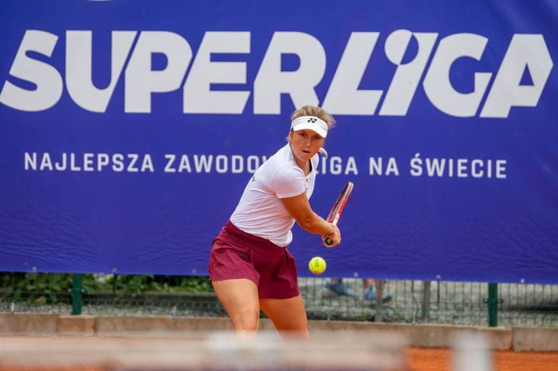 Tennis. Lotto SuperLiga. KT Kubala Ustron - Park Tenisowy Olimpia Poznan. 07.08.2022