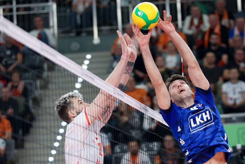 Volleyball. CEV Champions League. Jastrzebski Wegiel - SVG Luneburg. 17.01.2024