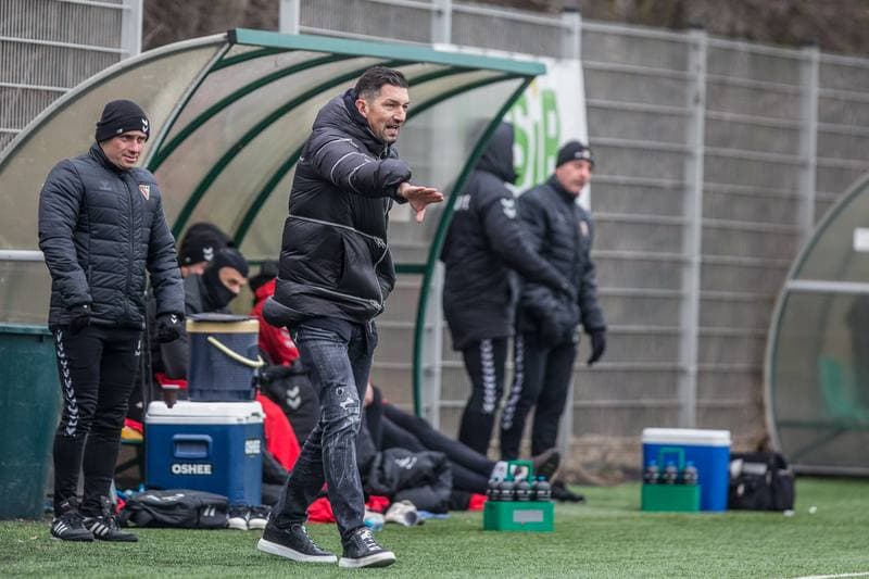 Football. Sparing. GKS Jastrzebie - Zaglebie Sosnowiec. 22.01.2020