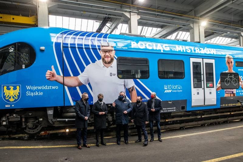 Athletics. Train of Champions. Presentation. 18.12.2020