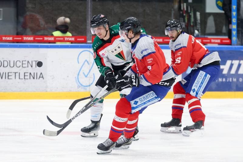 Ice Hockey. Tauron Hokej Liga. GKS Tychy - Marma Ciarko STS Sanok. 19.01.2024