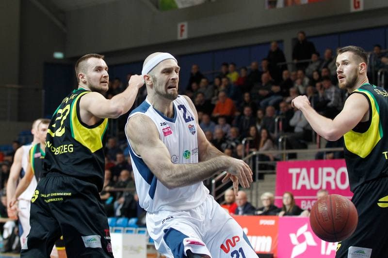 Basketball. Tauron Basket Liga. MKS Dabrowa Gornicza - Siarka Tarnobrzeg. 03.01.2016