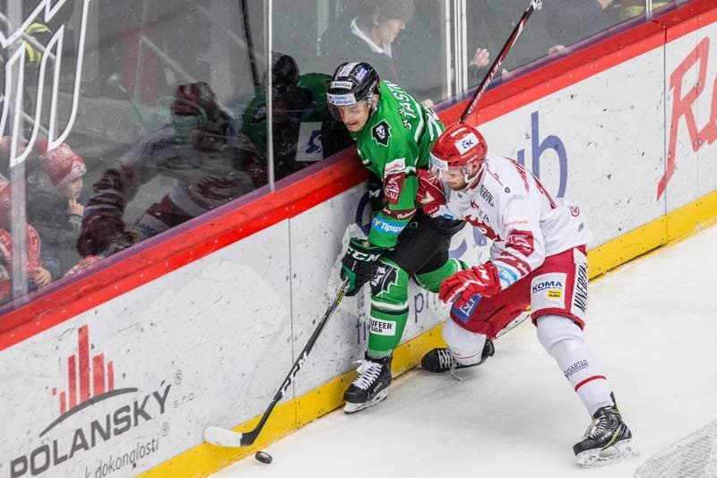 Ice Hockey. Tipsport Extraliga. HC Ocelari Trinec - BK Mlada Boleslav. 12.02.2020