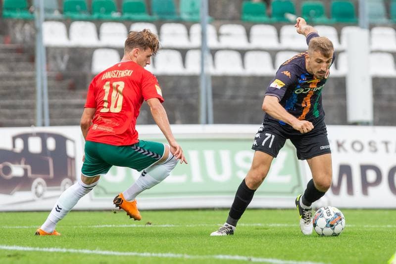 Football. Fortuna I Liga. Zaglebie Sosnowiec - Chrobry Glogow. 21.08.2022