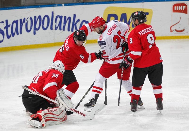 Ice Hockey. International Friendly Match. Poland - Lithuania. 14.04.2016