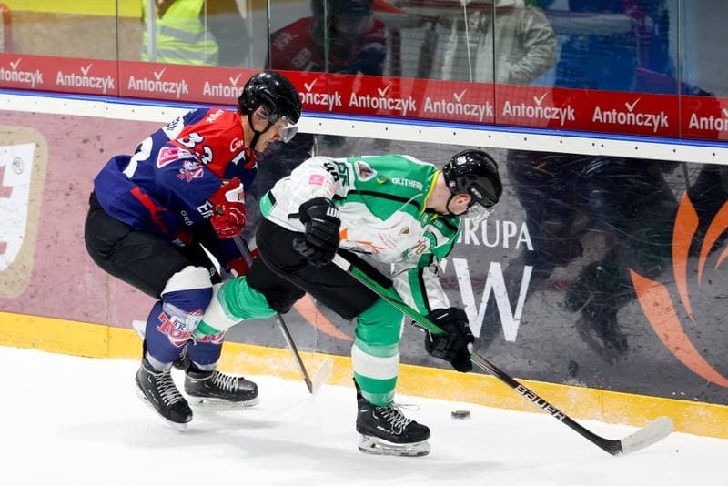 Ice Hockey. Tauron Hokej Liga. JKH GKS Jastrzebie - KH Energa Torun. 26.01.2024