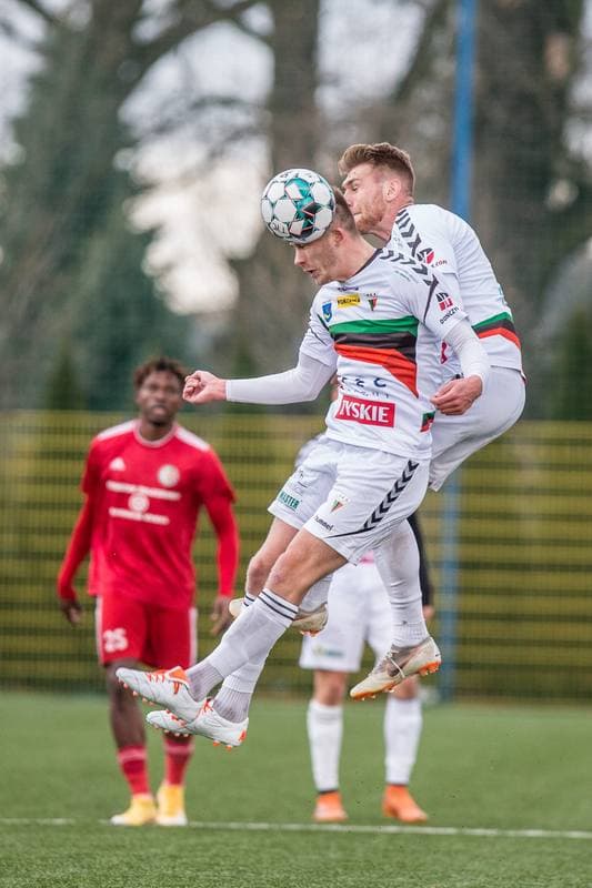 Football. Sparing. GKS Tychy - Fotbal Trinec. 23.01.2021