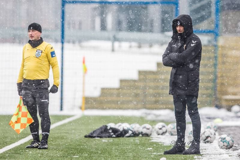 Football. Sparing. GKS Tychy - Ruch Chorzow. 30.01.2021