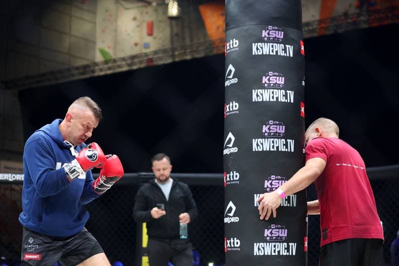 MMA. KSW. Training. 27.01.2024