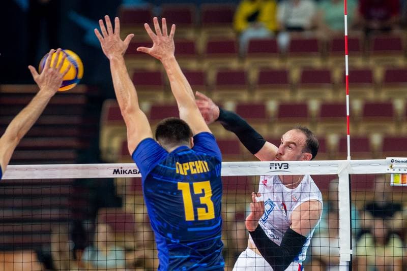 Volleyball. FIVB Men's World Championship. Ukraine - Serbia. 27.08.2022