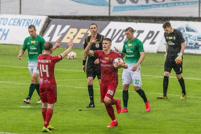 Football. Fortuna I Liga. Zaglebie Sosnowiec - Radomiak Radom. 17.06.2020
