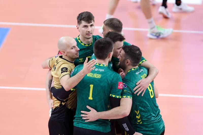 Volleyball. PlusLiga. Jastrzebski Wegiel - GKS Katowice. 03.02.2024