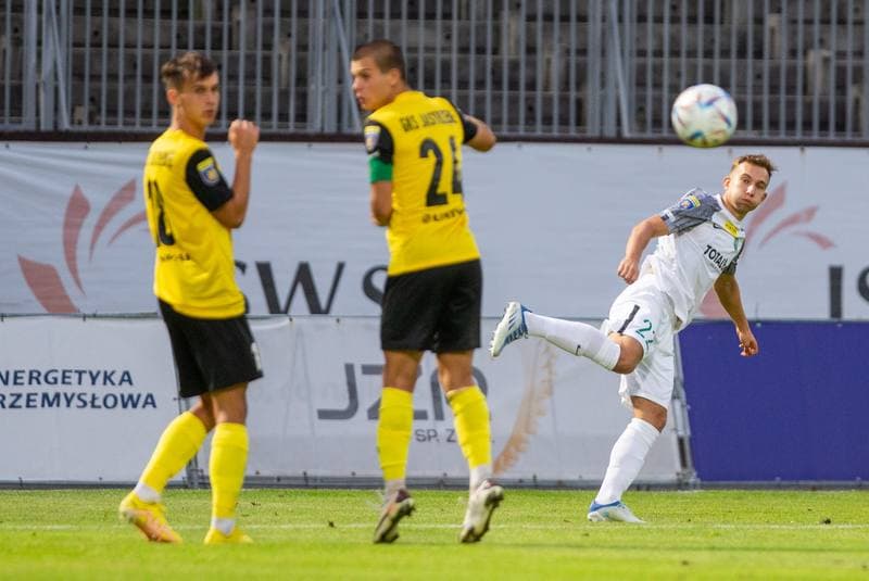 Football. Fortuna Puchar Polski. GKS Jastrzebie - Warta Poznan. 31.08.2022