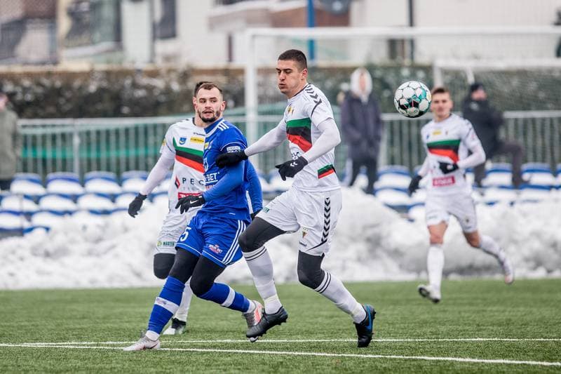 Football. Sparing. GKS Tychy - Bruk-Bet Termalica Nieciecza. 10.02.2021