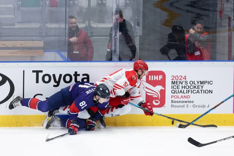 Ice Hockey. Friendly Match. Poland - South Korea. 05.02.2024