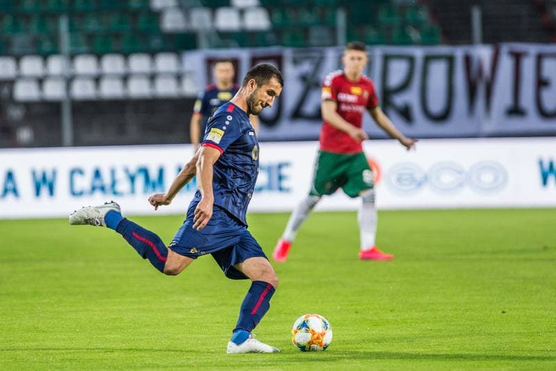 Football. Fortuna I Liga. Zaglebie Sosnowiec - Odra Opole. 26.06.2020