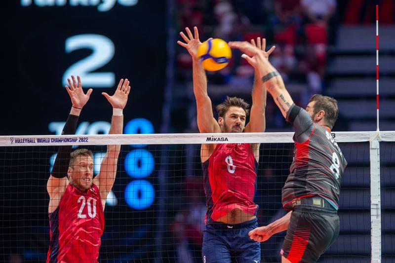 Volleyball. FIVB Men's World Championship. USA - Turkey. 04.09.2022