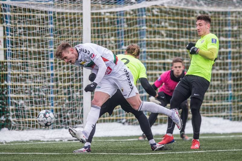 Football. Sparing. GKS Tychy - Puszcza Niepolomice. 13.02.2021