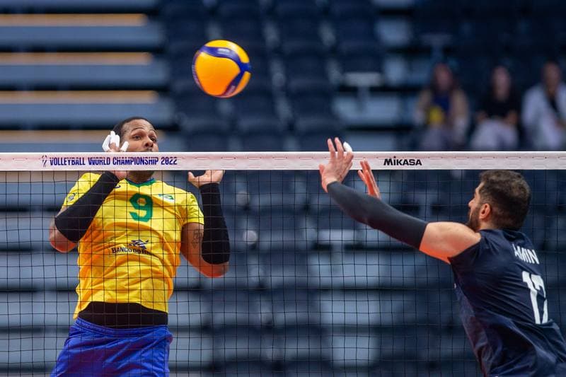 Volleyball. FIVB Men's World Championship. Brazil - Iran. 06.09.2022