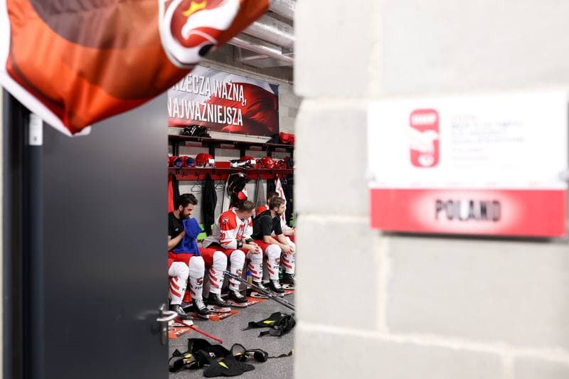 Ice Hockey. Men's Olympic Ice Hockey Qualifiers. Poland - Estonia. 08.02.2024