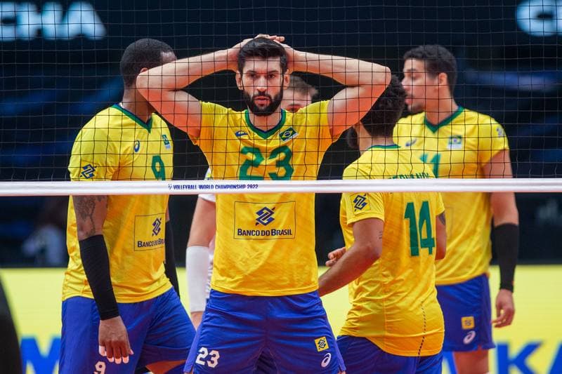Volleyball. FIVB Men's World Championship. Brazil - Iran. 06.09.2022