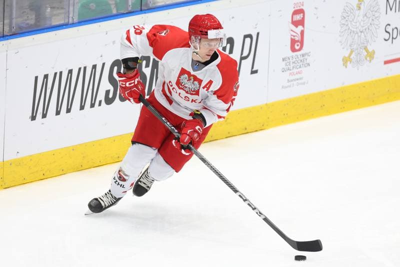 Ice Hockey. Men's Olympic Ice Hockey Qualifiers. Poland - Estonia. 08.02.2024