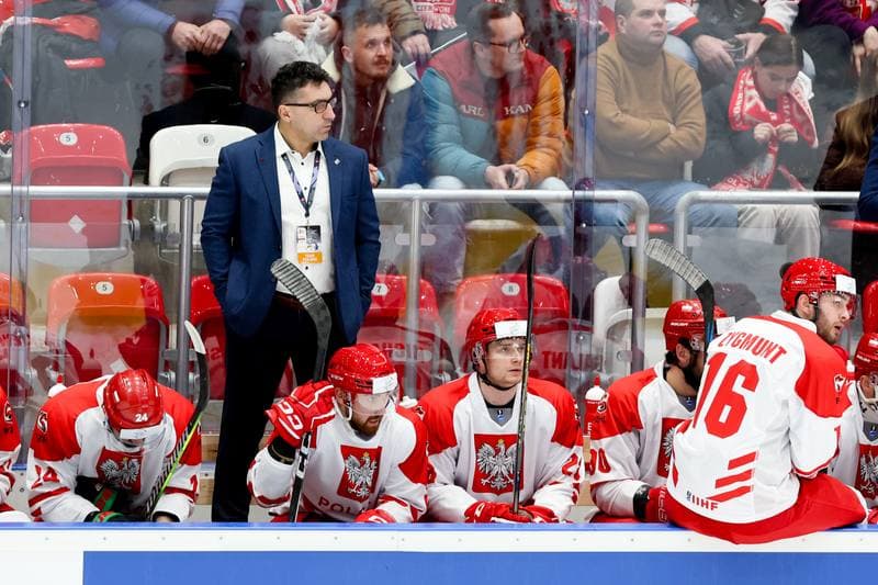 Ice Hockey. Men's Olympic Ice Hockey Qualifiers. Poland - Estonia. 08.02.2024