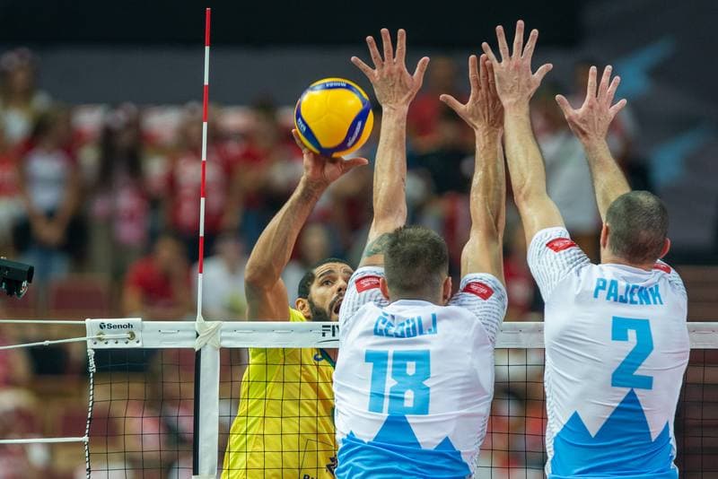 Volleyball. FIVB Men's World Championship. Brazil - Slovenia. 11.09.2022
