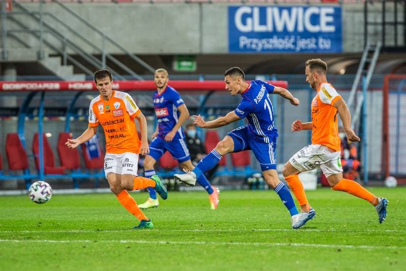 Football. UEFA Europa League. Piast Gliwice - TSV Hartberg. 17.09.2020