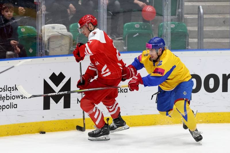 Ice Hockey. Olympic Qualification. Poland - Ukraine. 09.02.2024
