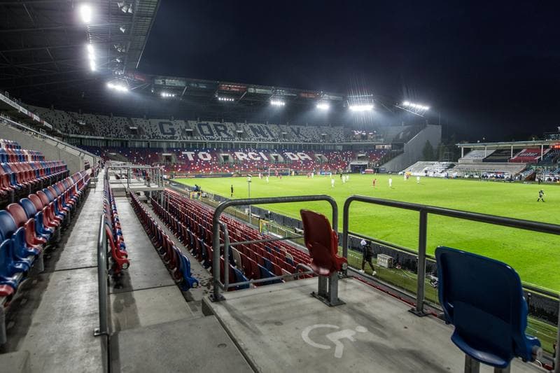 Football. PKO BP Ekstraklasa. Gornik Zabrze - Rakow Czestochowa. 17.10.2020