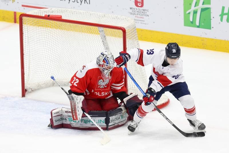 Ice Hockey. Olympic Qualification. Korea - Poland. 11.02.2024