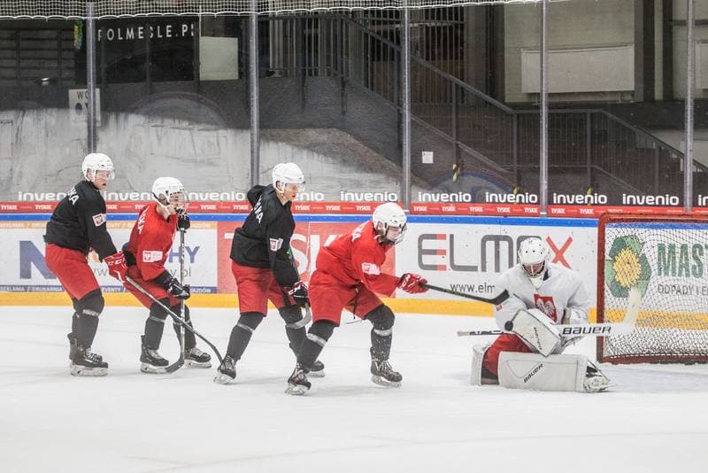 Ice Hockey. Poland U20. Training. 02.11.2020