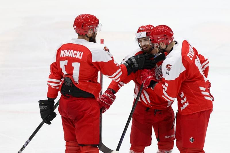 Ice Hockey. Olympic Qualification. Korea - Poland. 11.02.2024