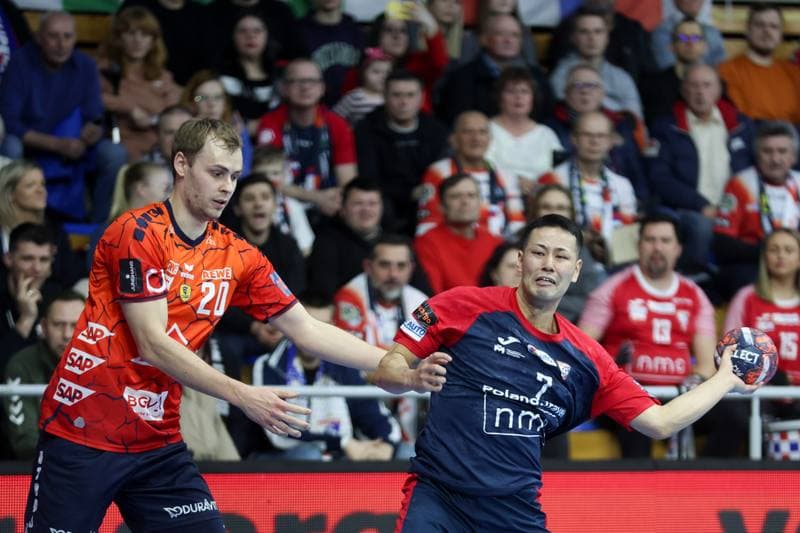Handball. EHF European League. Gornik Zabrze - Rhein-Neckar Lowen. 13.02.2024
