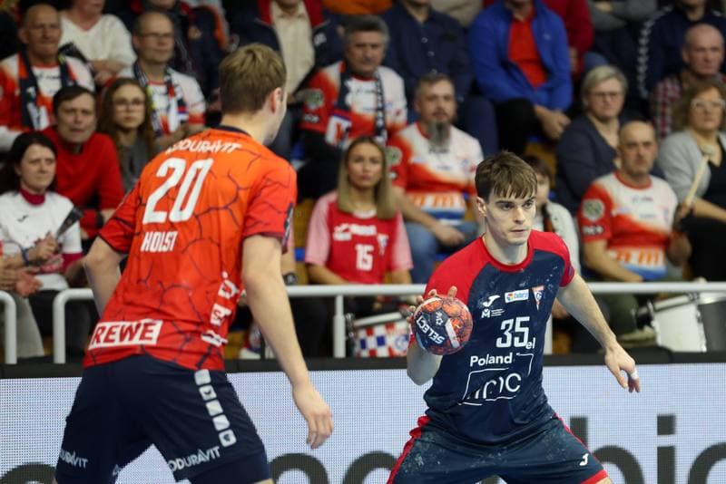 Handball. EHF European League. Gornik Zabrze - Rhein-Neckar Lowen. 13.02.2024