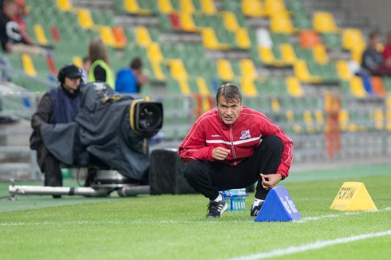 Football. Nice I Liga. Podbeskidzie Bielsko-Biala - Ruch Chorzow. 22.08.2017